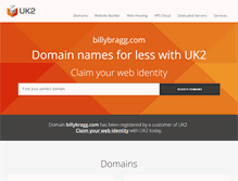 Tablet Screenshot of billybragg.com